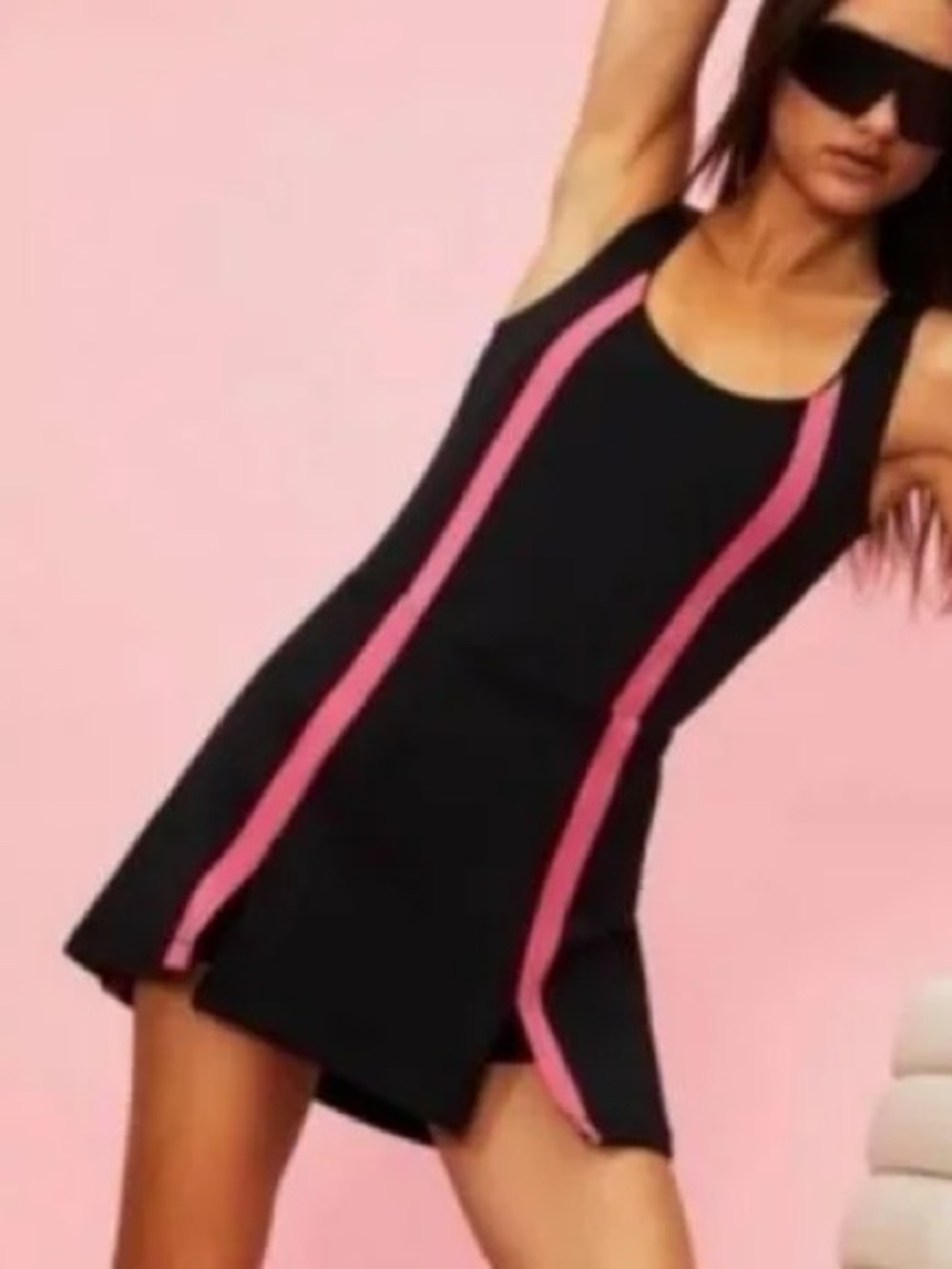 Beach riot Black and Pink Women’s athletic Dress